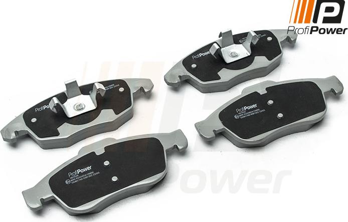 ProfiPower 1B1034 - Brake Pad Set, disc brake onlydrive.pro