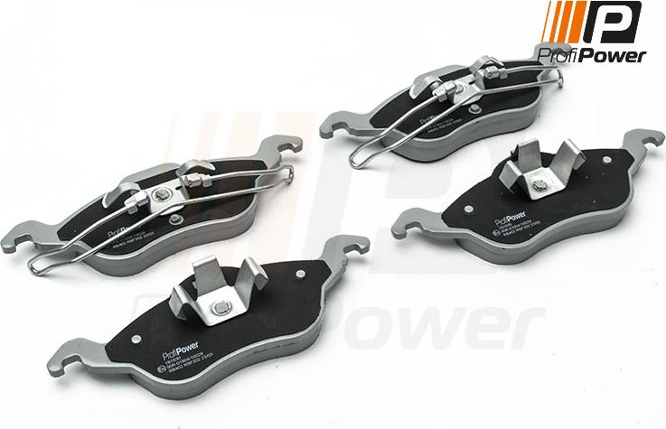 ProfiPower 1B1030 - Brake Pad Set, disc brake onlydrive.pro