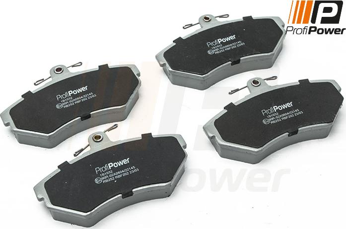 ProfiPower 1B1032 - Brake Pad Set, disc brake onlydrive.pro