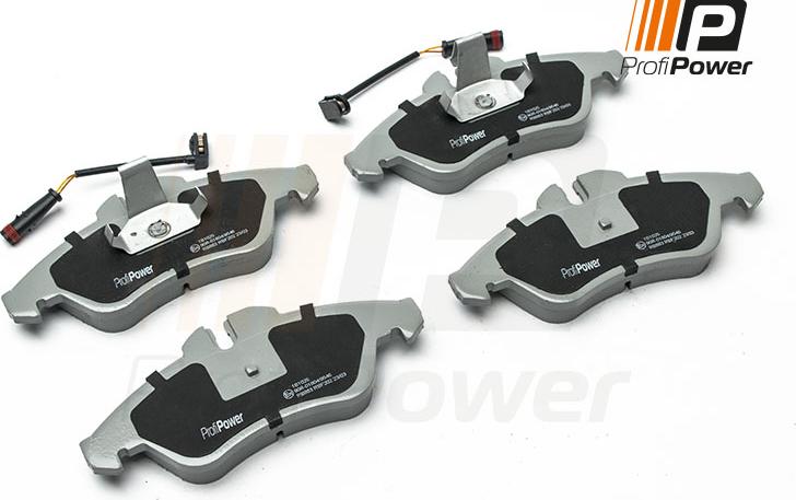 ProfiPower 1B1025 - Brake Pad Set, disc brake onlydrive.pro