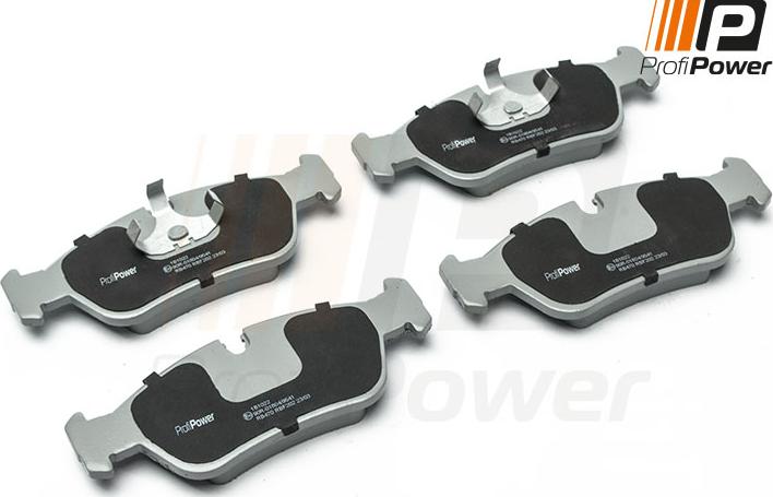 ProfiPower 1B1022 - Brake Pad Set, disc brake onlydrive.pro