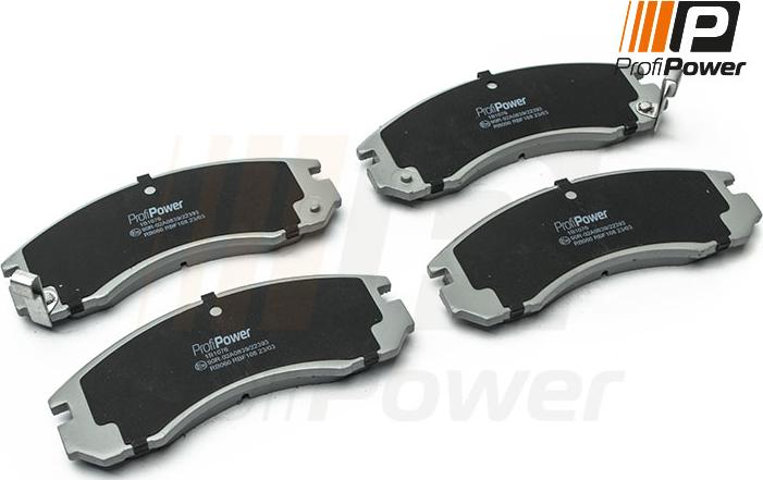 ProfiPower 1B1076 - Brake Pad Set, disc brake onlydrive.pro