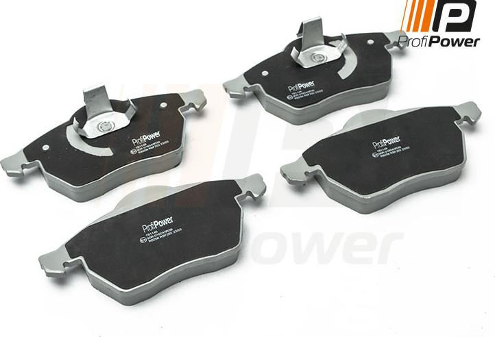 ProfiPower 1B1148 - Brake Pad Set, disc brake onlydrive.pro