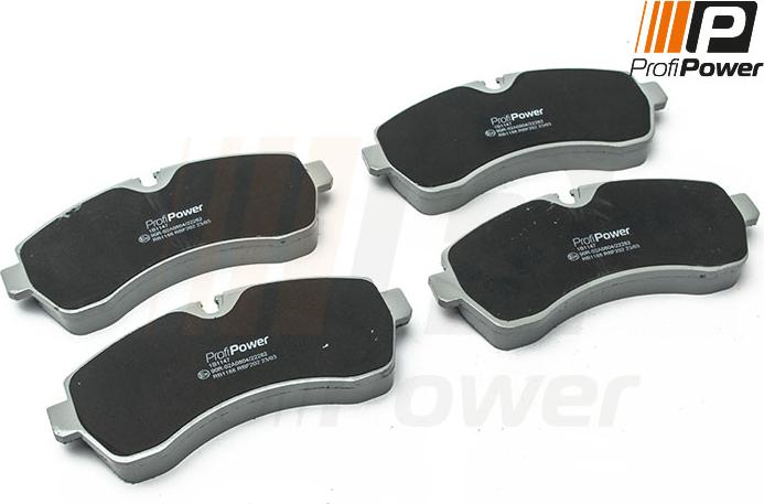 ProfiPower 1B1147 - Brake Pad Set, disc brake onlydrive.pro