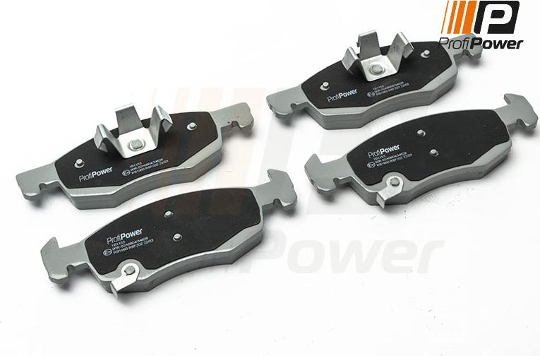 ProfiPower 1B1153 - Brake Pad Set, disc brake onlydrive.pro