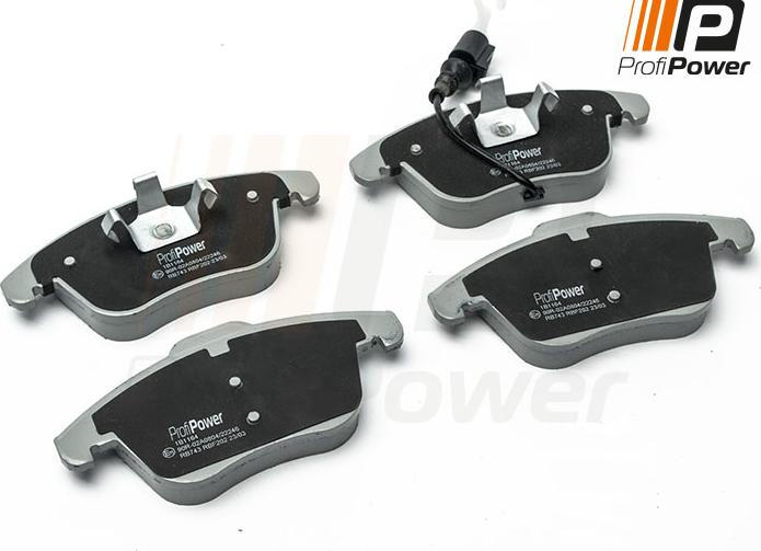 ProfiPower 1B1164 - Brake Pad Set, disc brake onlydrive.pro