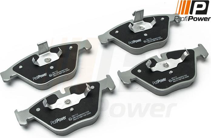 ProfiPower 1B1113 - Brake Pad Set, disc brake onlydrive.pro