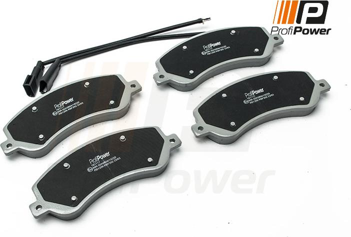 ProfiPower 1B1117 - Brake Pad Set, disc brake onlydrive.pro