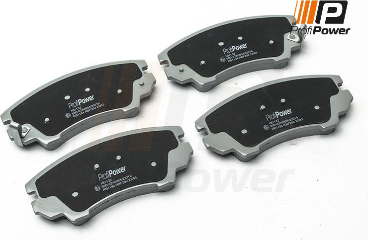 ProfiPower 1B1132 - Brake Pad Set, disc brake onlydrive.pro