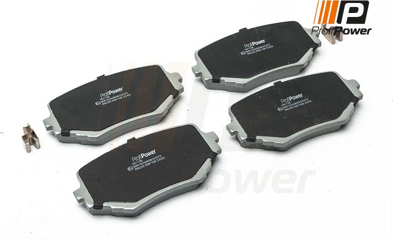 ProfiPower 1B1126 - Brake Pad Set, disc brake onlydrive.pro