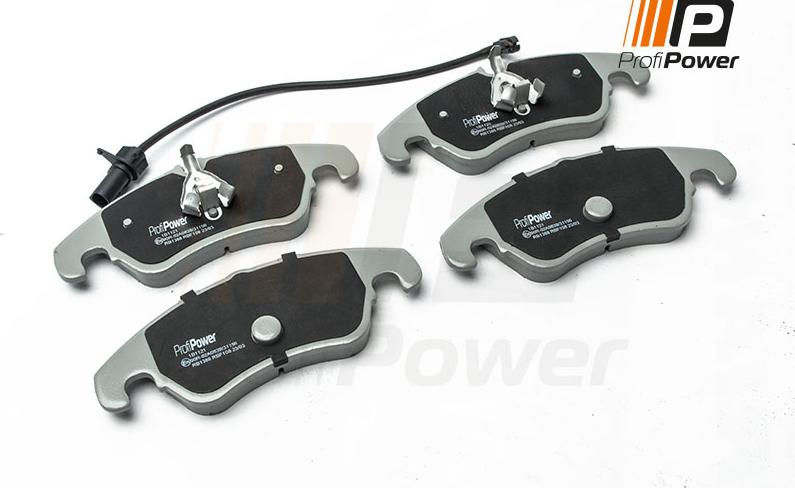 ProfiPower 1B1121 - Brake Pad Set, disc brake onlydrive.pro