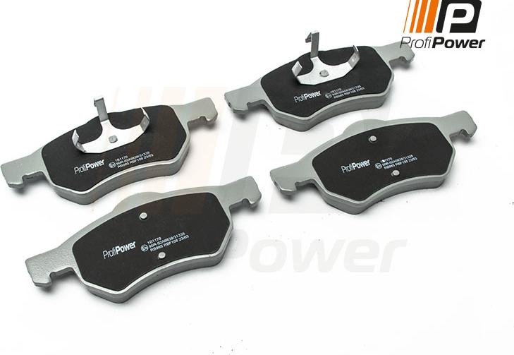 ProfiPower 1B1170 - Brake Pad Set, disc brake onlydrive.pro