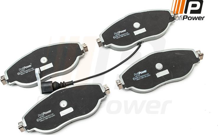 ProfiPower 1B1203 - Brake Pad Set, disc brake onlydrive.pro