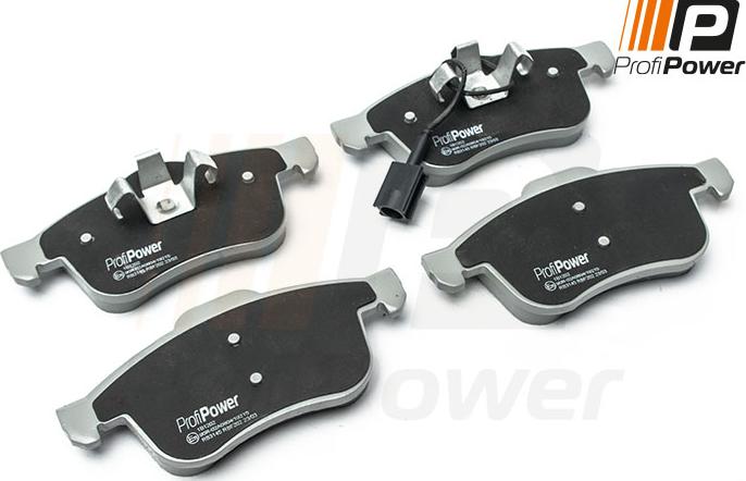 ProfiPower 1B1202 - Brake Pad Set, disc brake onlydrive.pro
