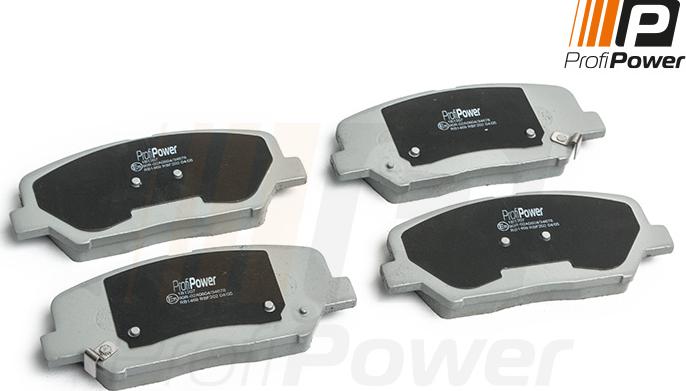 ProfiPower 1B1207 - Brake Pad Set, disc brake onlydrive.pro