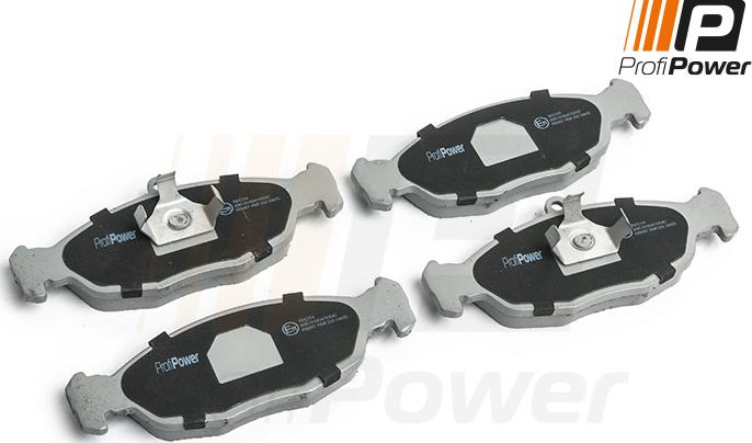 ProfiPower 1B1214 - Brake Pad Set, disc brake onlydrive.pro