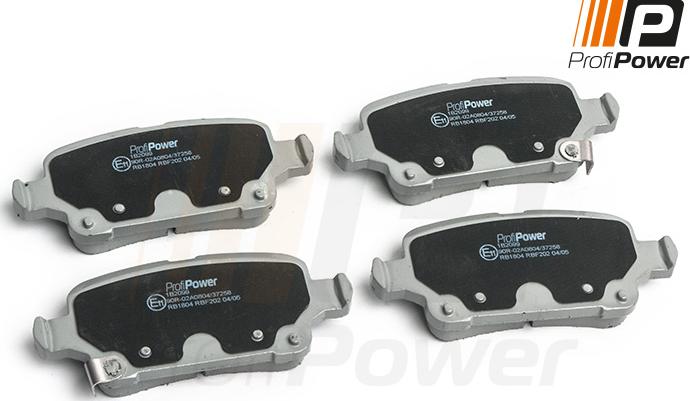 ProfiPower 1B2099 - Brake Pad Set, disc brake onlydrive.pro