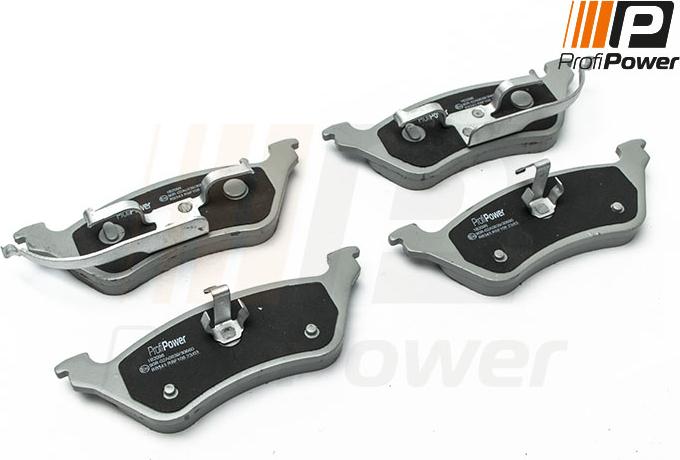 ProfiPower 1B2098 - Brake Pad Set, disc brake onlydrive.pro