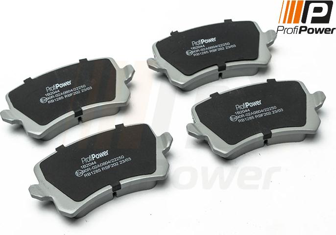 ProfiPower 1B2044 - Brake Pad Set, disc brake onlydrive.pro