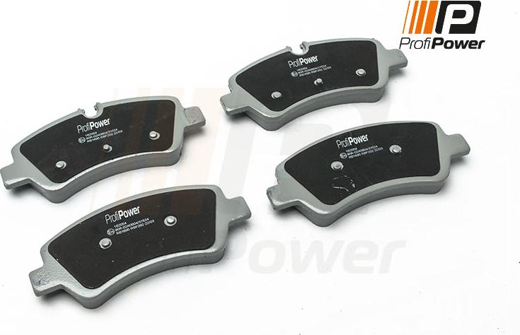 ProfiPower 1B2054 - Brake Pad Set, disc brake onlydrive.pro