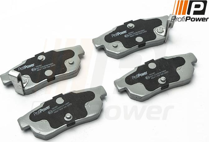 ProfiPower 1B2061 - Brake Pad Set, disc brake onlydrive.pro