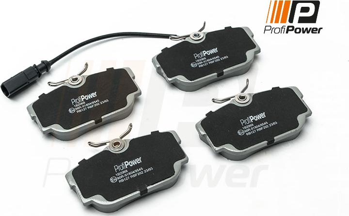 ProfiPower 1B2068 - Brake Pad Set, disc brake onlydrive.pro
