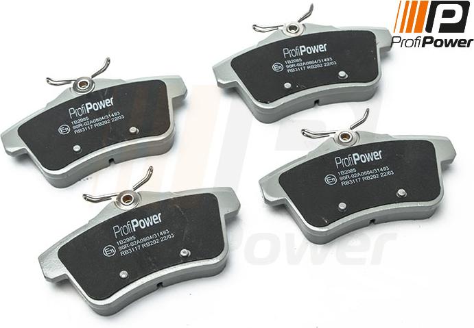 ProfiPower 1B2085 - Brake Pad Set, disc brake onlydrive.pro