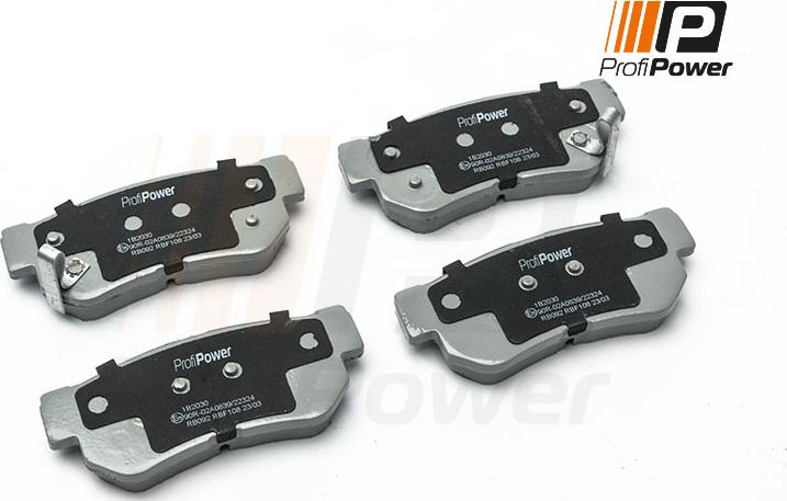 ProfiPower 1B2030 - Brake Pad Set, disc brake onlydrive.pro