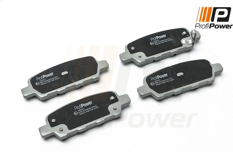 ProfiPower 1B2021 - Brake Pad Set, disc brake onlydrive.pro