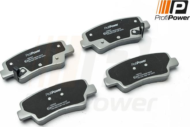 ProfiPower 1B2023 - Brake Pad Set, disc brake onlydrive.pro