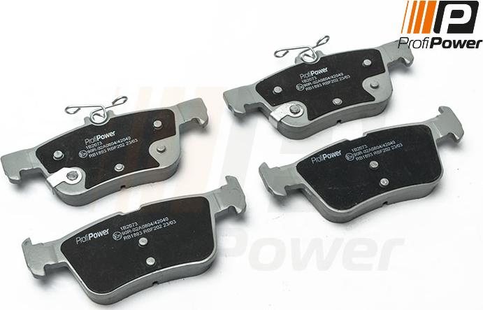 ProfiPower 1B2073 - Brake Pad Set, disc brake onlydrive.pro