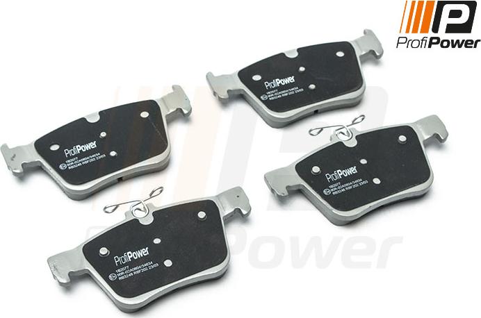 ProfiPower 1B2077 - Brake Pad Set, disc brake onlydrive.pro