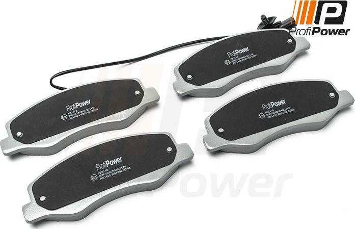 ProfiPower 1B2110 - Brake Pad Set, disc brake onlydrive.pro