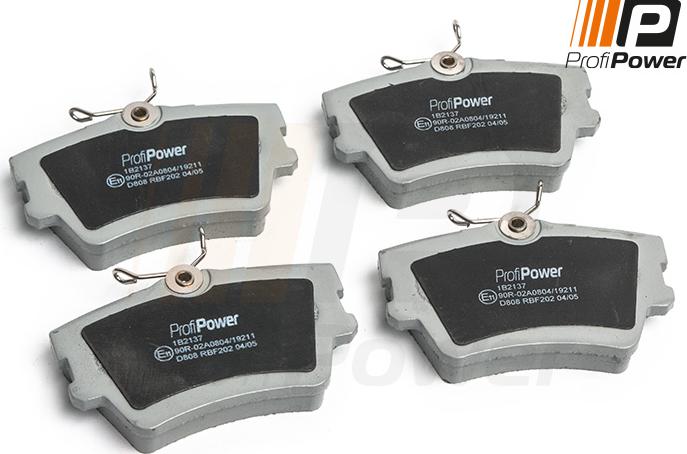 ProfiPower 1B2137 - Brake Pad Set, disc brake onlydrive.pro