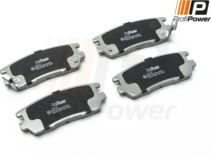 ProfiPower 1B2124 - Brake Pad Set, disc brake onlydrive.pro