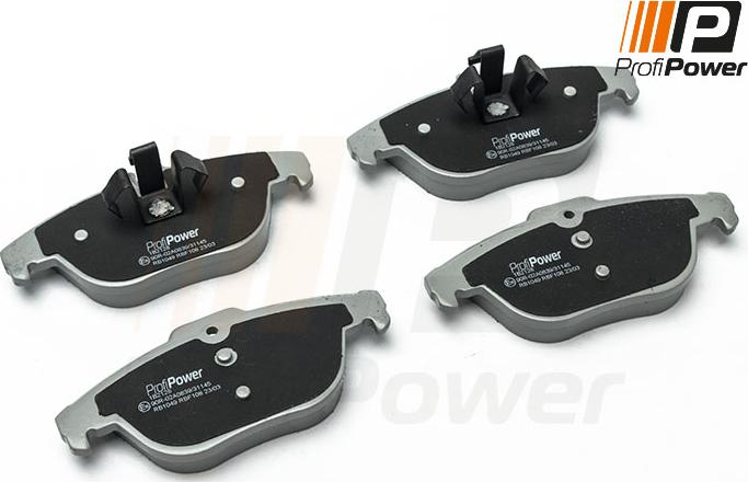 ProfiPower 1B2128 - Brake Pad Set, disc brake onlydrive.pro