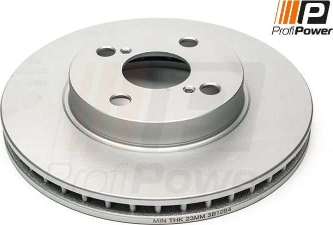 ProfiPower 3B1094 - Brake Disc onlydrive.pro