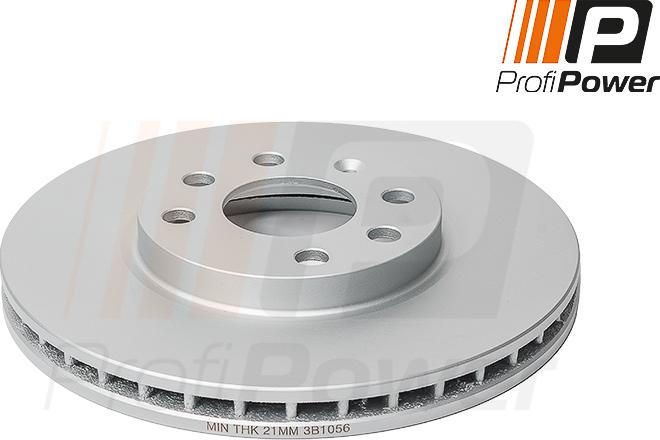 ProfiPower 3B1056 - Brake Disc onlydrive.pro