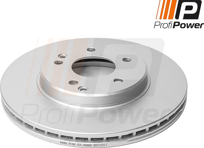ProfiPower 3B1051 - Brake Disc onlydrive.pro