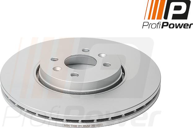 ProfiPower 3B1069 - Brake Disc onlydrive.pro