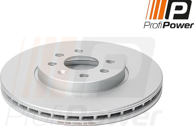 ProfiPower 3B1065 - Brake Disc onlydrive.pro