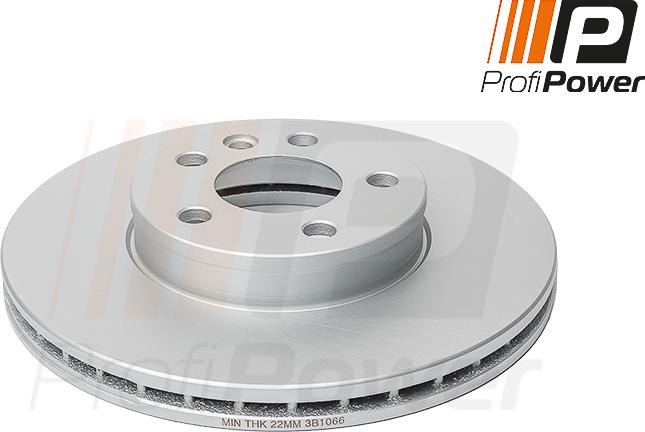 ProfiPower 3B1066 - Brake Disc onlydrive.pro