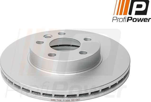 ProfiPower 3B1061 - Brake Disc onlydrive.pro