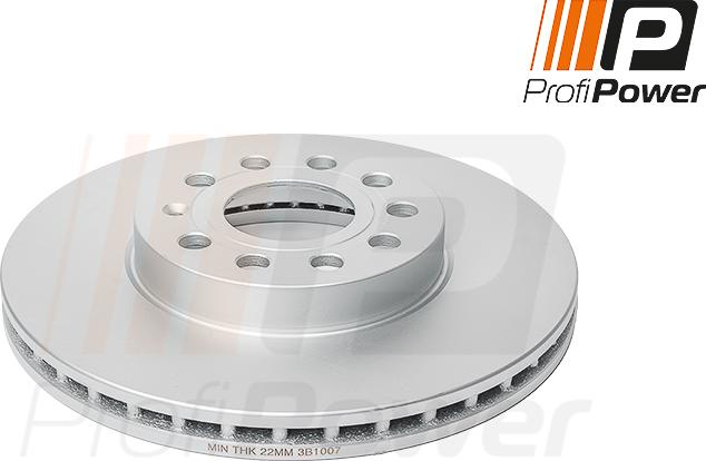 ProfiPower 3B1007 - Brake Disc onlydrive.pro