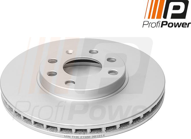 ProfiPower 3B1014 - Brake Disc onlydrive.pro