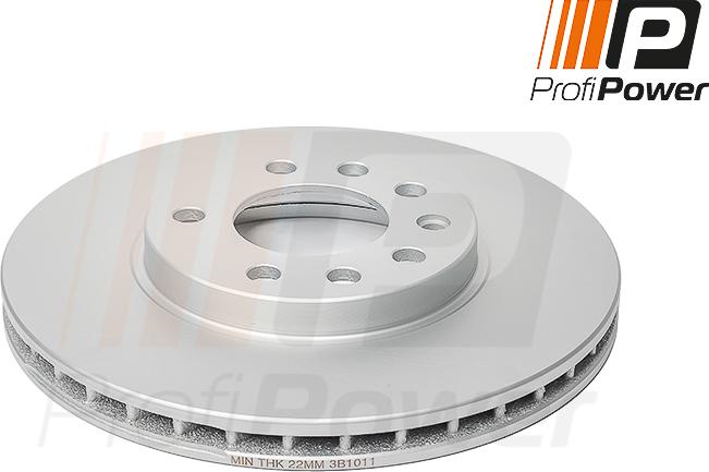 ProfiPower 3B1011 - Brake Disc onlydrive.pro