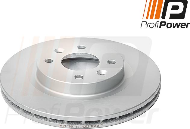 ProfiPower 3B1012 - Brake Disc onlydrive.pro