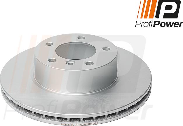 ProfiPower 3B1089 - Brake Disc onlydrive.pro