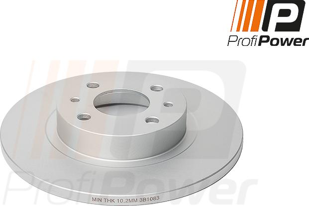 ProfiPower 3B1083 - Brake Disc onlydrive.pro