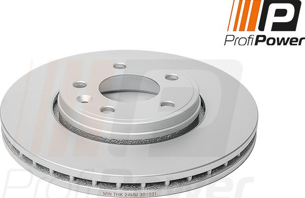 ProfiPower 3B1031 - Brake Disc onlydrive.pro